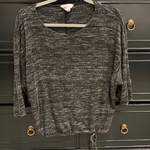Light weight gray sweater